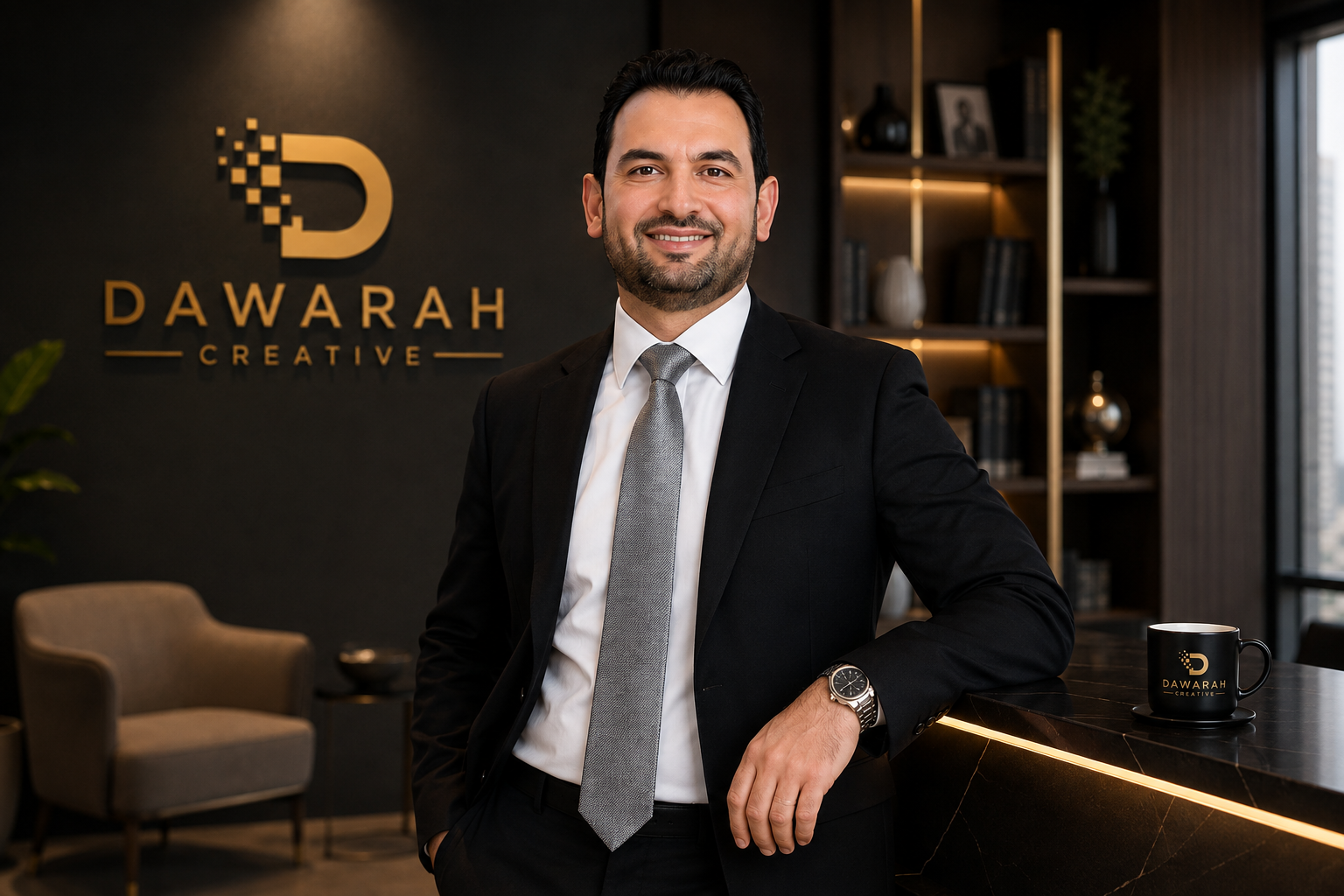 Eng. Amer Dawarah, PMP, Founder and General Manager of Dawarah Creative