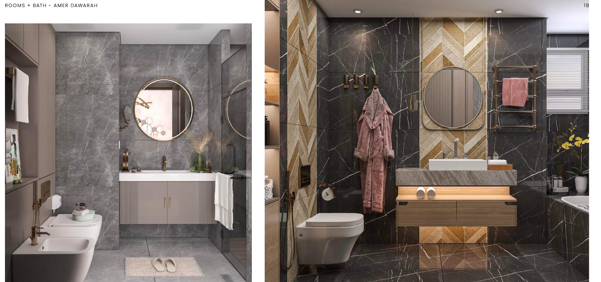 Bathroom interior project