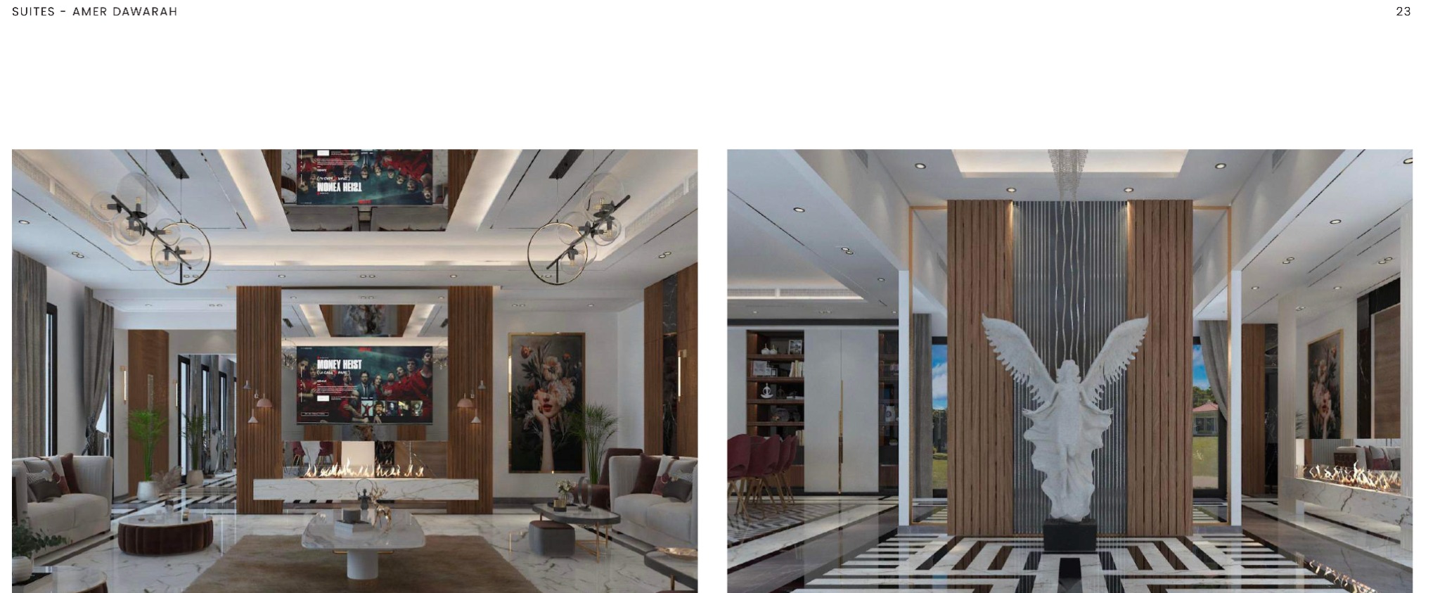 Suite interior project