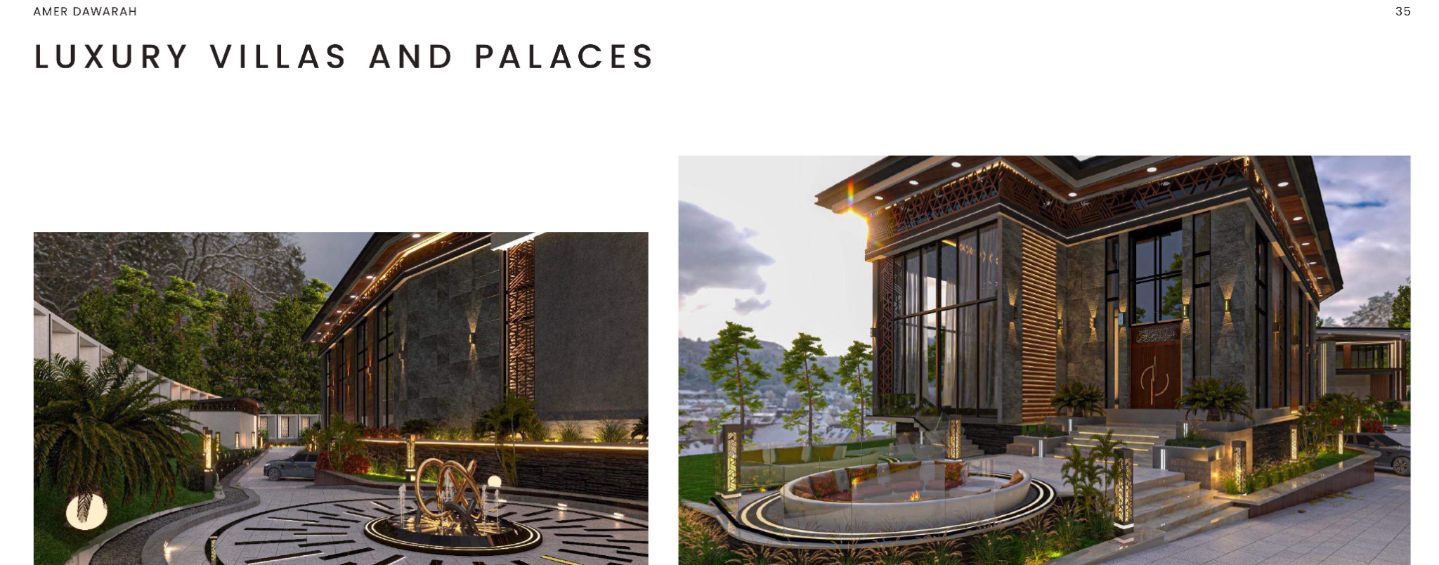 Luxury villa and palace project